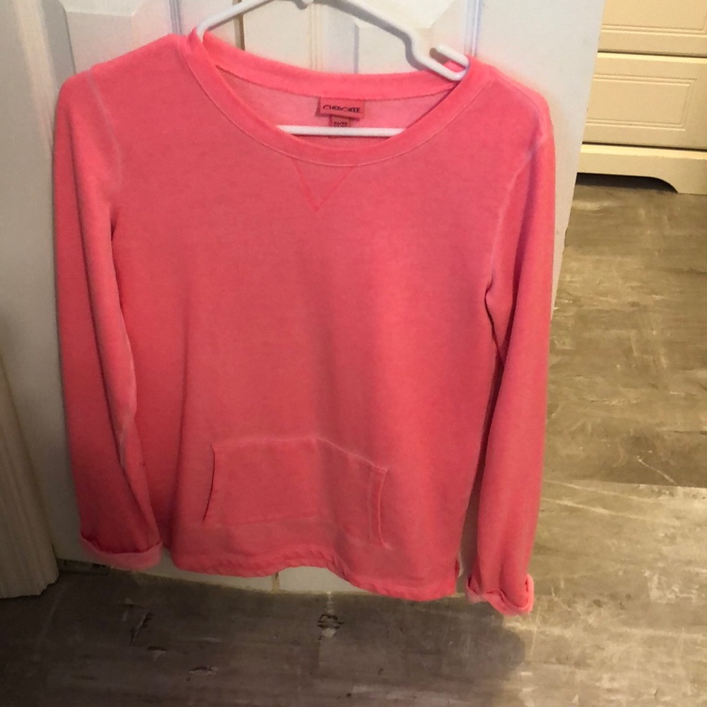 Pink long sleeve shirt